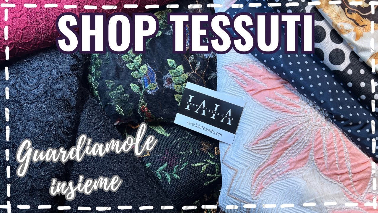 Shop Iaia tessuti | Stoffe Favolose! @cri.carpent #cucito #shopping