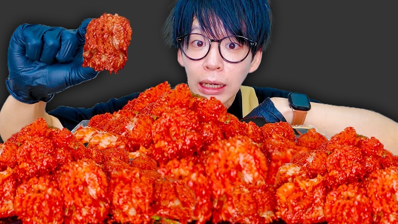 【キャノンボール】大量のクラゲの頭でキムチ作った！