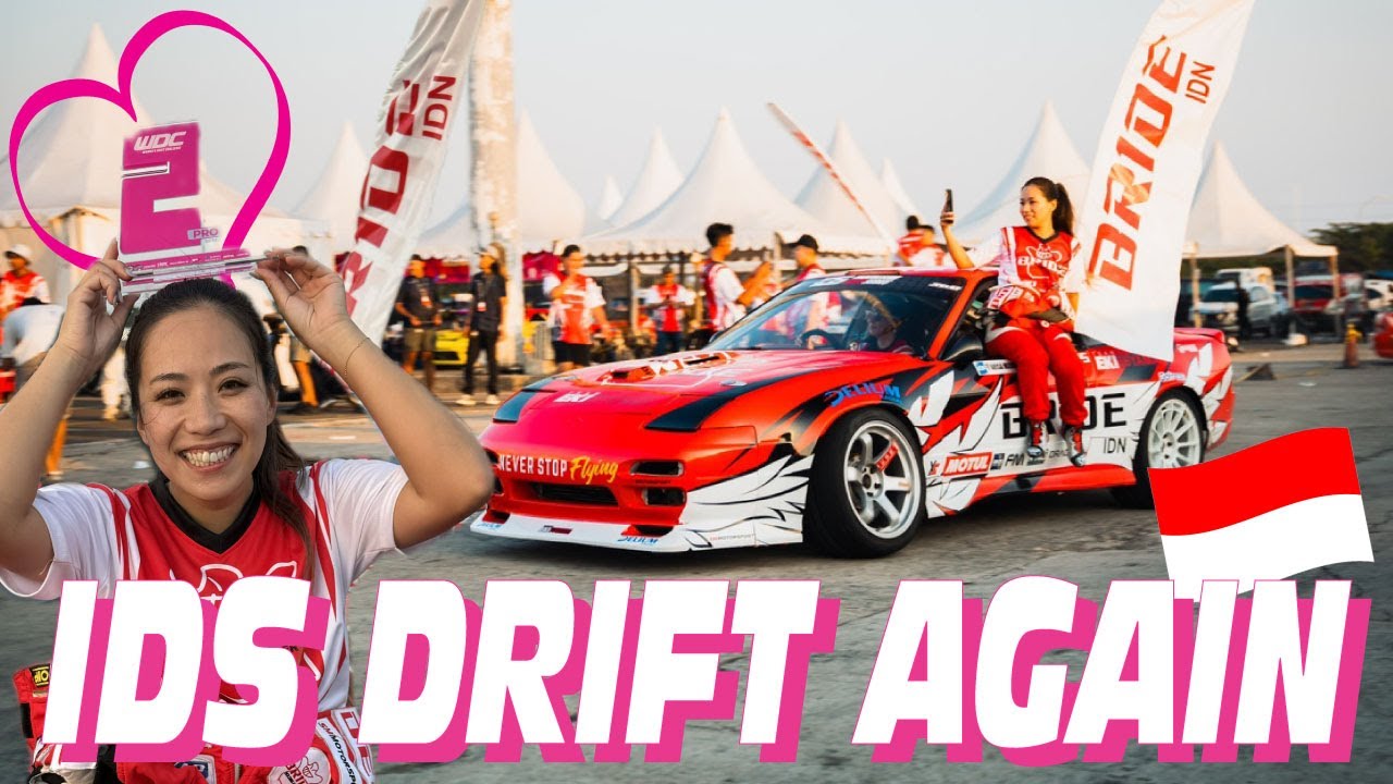 2度目のインドネシアドリフト大会で表彰台？！