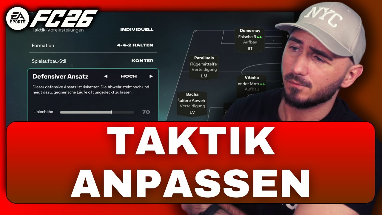 MEINE TAKTIK ÄNDERUNG BEI DELAY & SCHNELLEM GAMEPLAY 🔥 | FC 26 TACTICS TUTORIAL