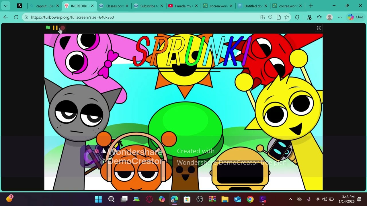 Making A Sprunki Mod Pt 1