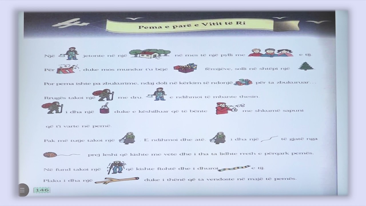2 01 070 - Java 14 - Gjuhë shqipe - pema e parë e vitit të ri