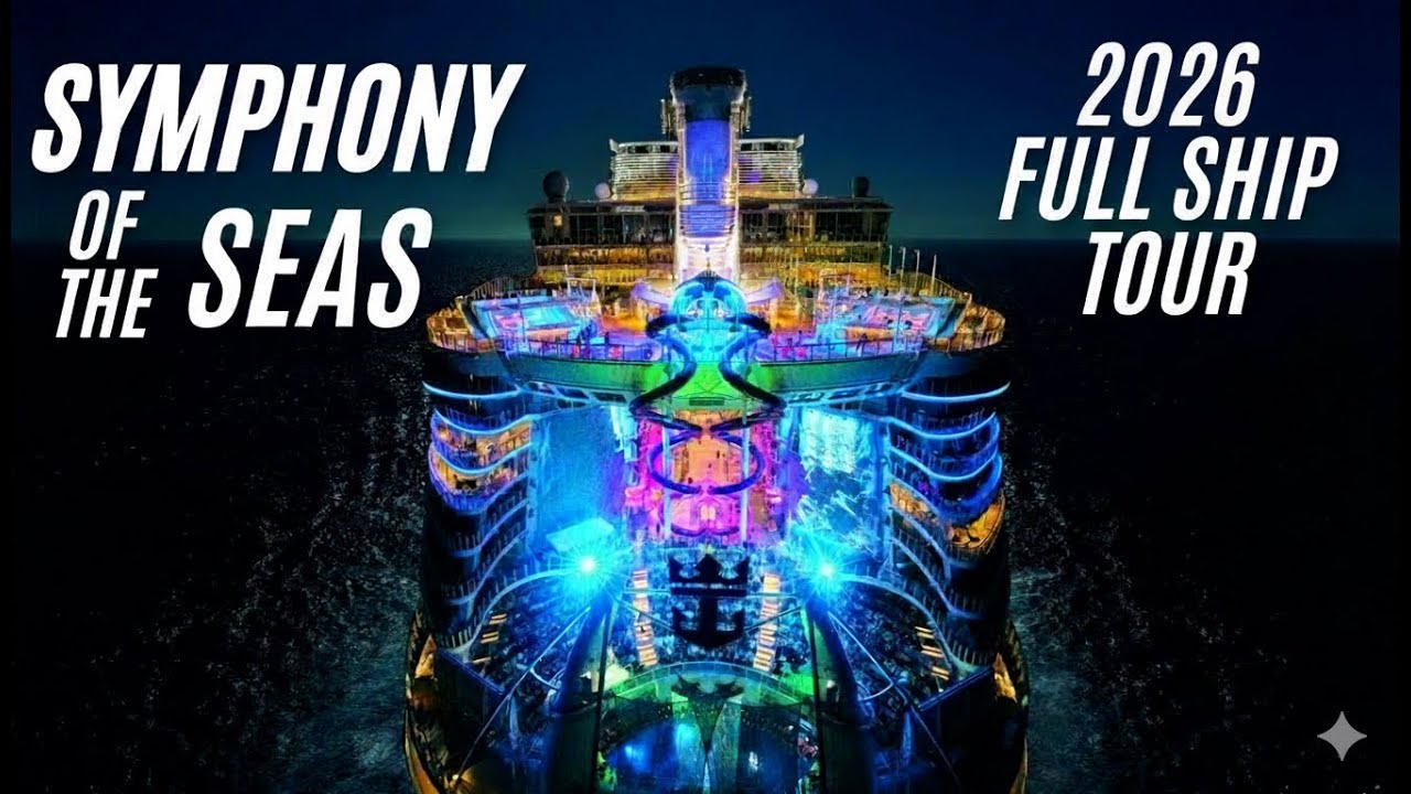 Symphony of The Seas Ship Tour - NEW for 2026 + MUST-KNOW tips!