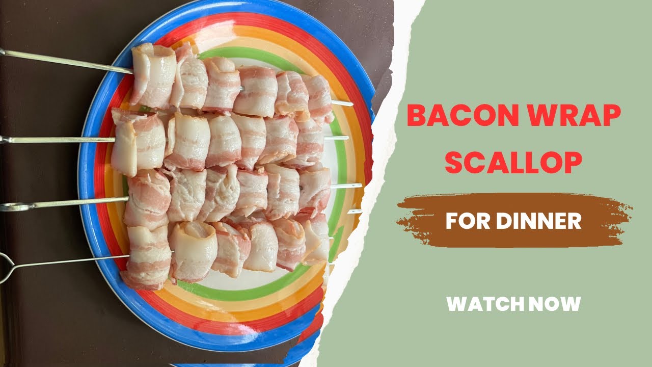 HOW TO MAKE EASY GRILLED BACON WRAPPED SCALLOP | THE KLINKER