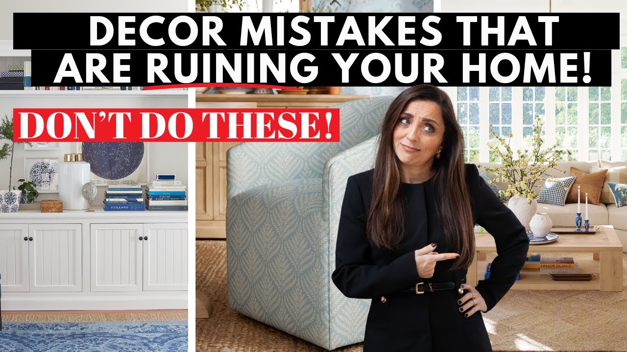 Is Something OFF in your HOME?? | AVOID these DECOR MISTAKES!