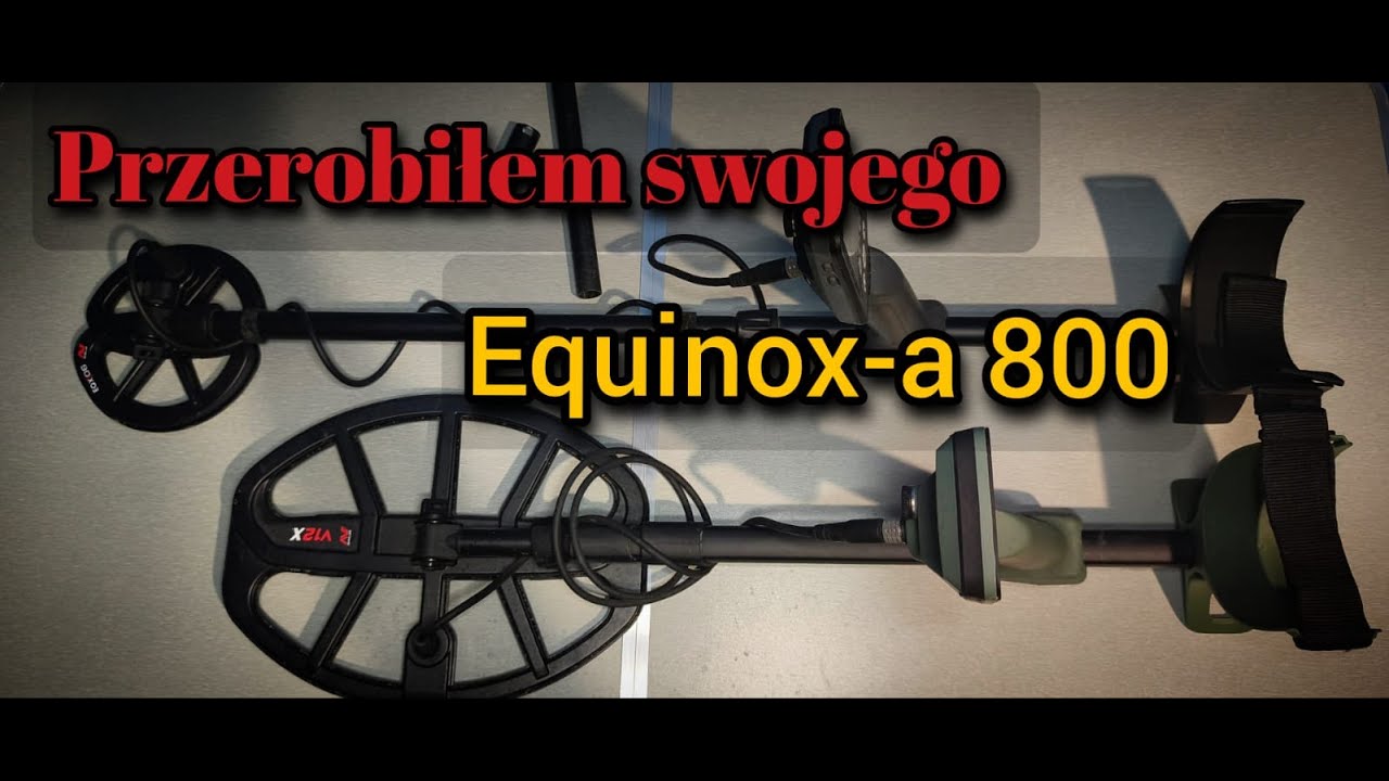 Jak skrócić wykrywacz metali Minelab Equinox 800 o 26cm.! Odc.76