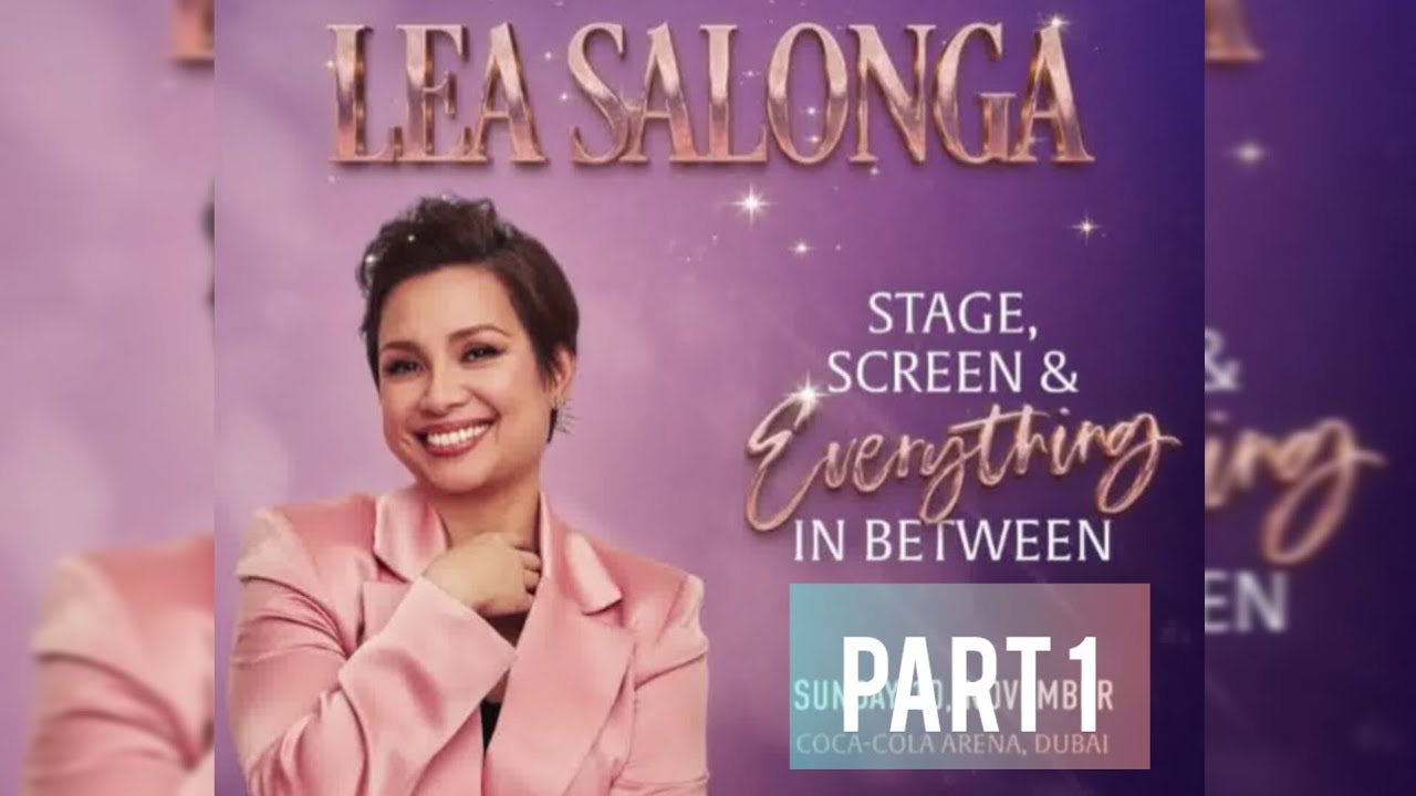 The Philippines Pride: Ms. Lea Salonga in Dubai part 1