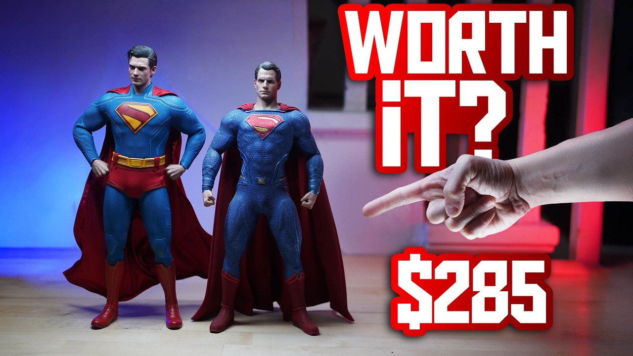 Стоят ли игрушки Hot Toys своих денег? Сравнение старых и новых фигурок Супермена — обзор и тест-...