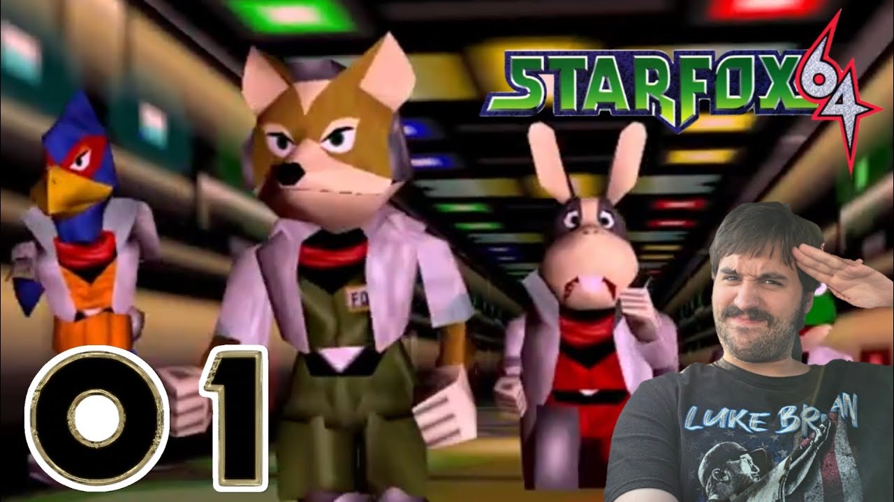 Star Fox 64 (BLIND) Episode 1 - Corneria & Meteo
