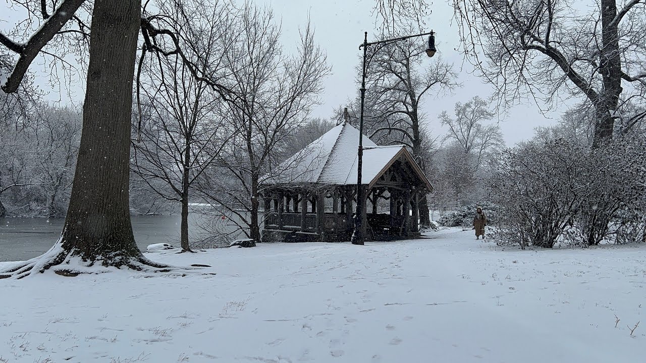 WALKING ON THE SNOW IN PROSPECT PARK NY 1/17/2026