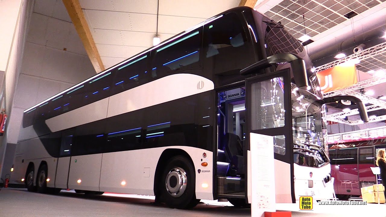 2020 Scania Unvi Sil Luxury KEB 93 Seat Double Decker Coach - Walkaround   Exterior Interior Tour