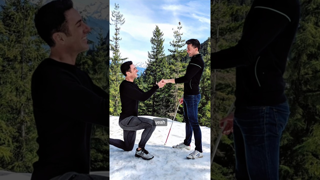 Proposing to my blind boyfriend (he didn’t see it coming!) 