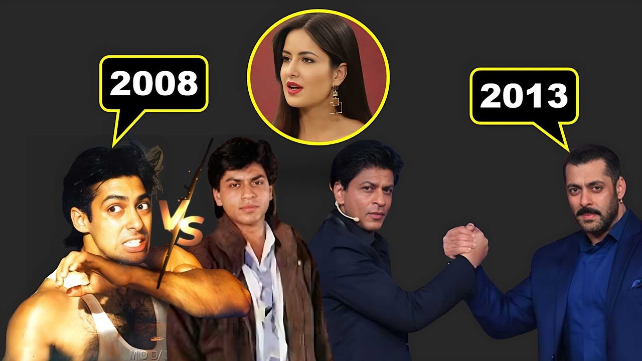 Salman Khan Shah Rukh Khan's Infamous 2008 Fight At Katrina Kaif's Birthday