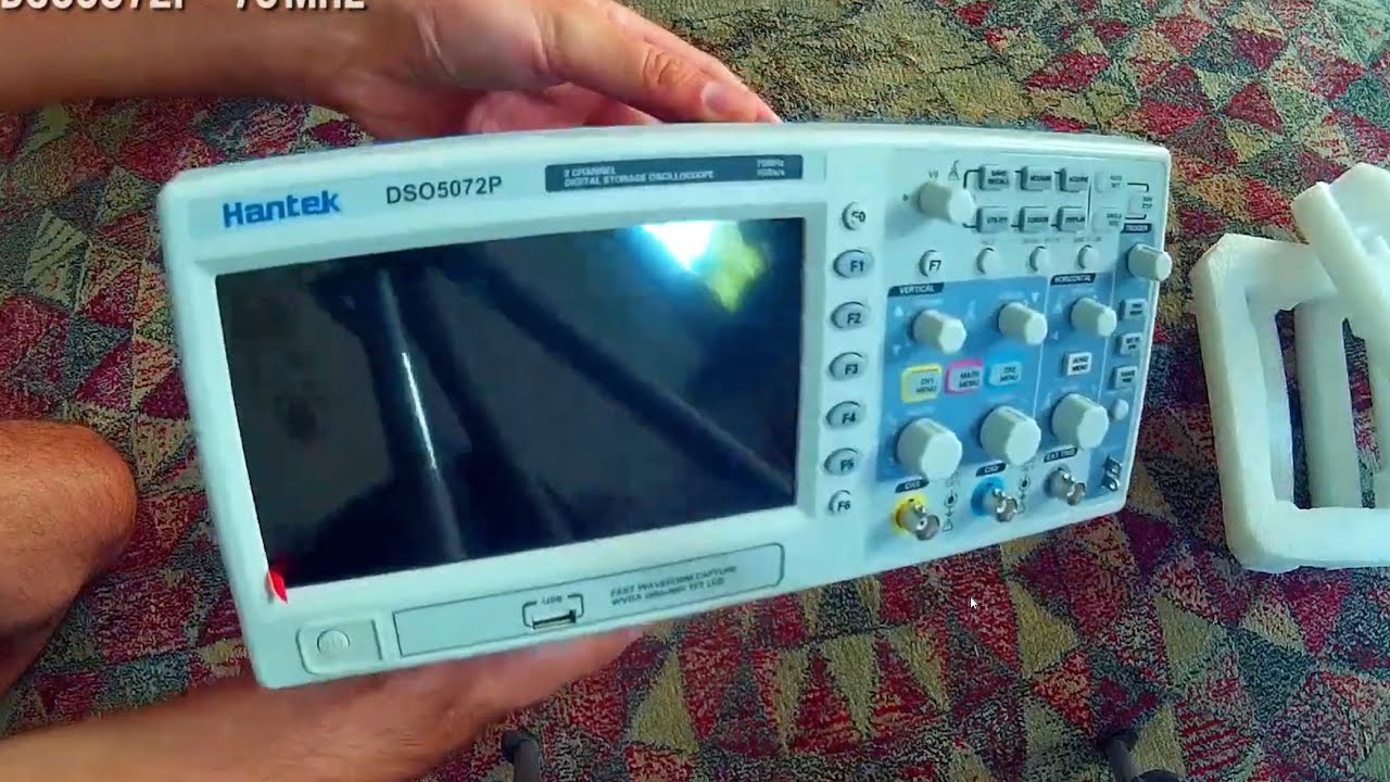 Hantek DSO5072P, Digital Oscilloscope, 70MHz (Unboxing)