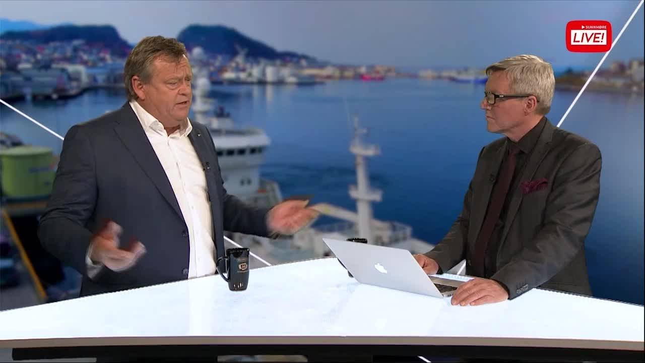 Gullkysten - Sjømatminister Harald Tom Nesvik