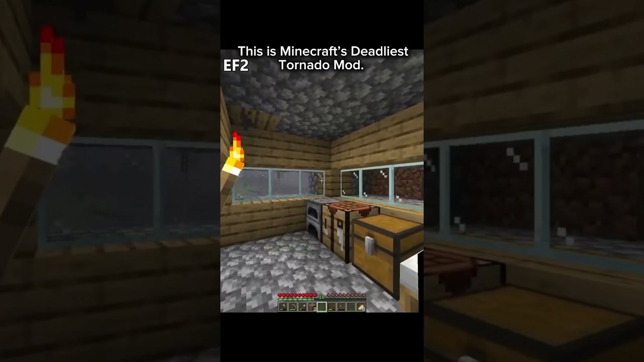 This is Minecraft’s DEADLIEST Tornado Mod.. 