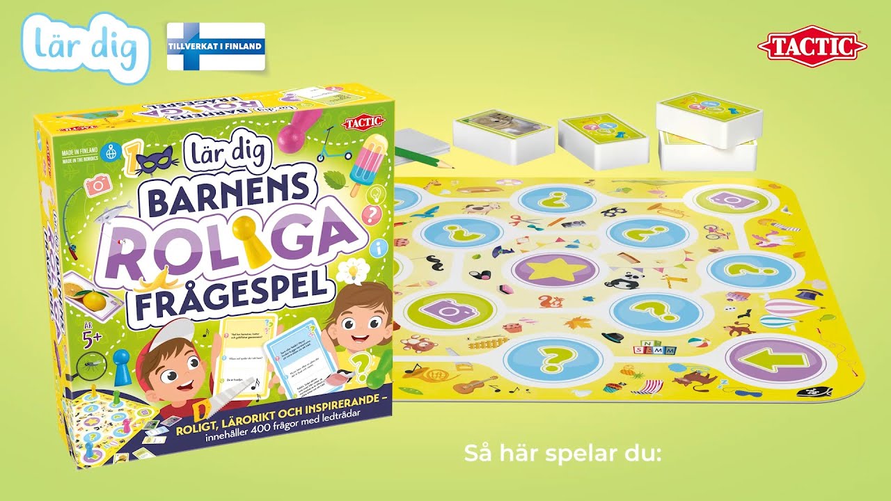 Lär dig Barnens roliga frågespel