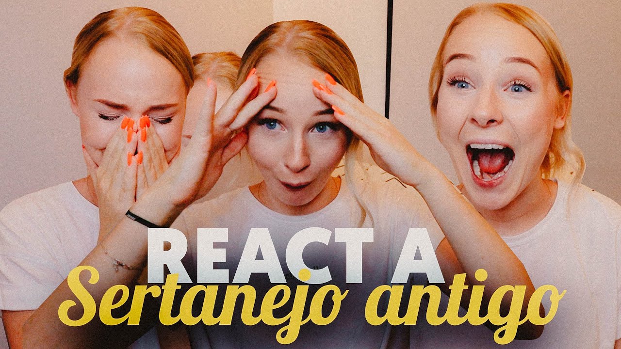 REACT À SERTANEJO ANTIGO (CHITÃOZINHO, ZEZÉ, LEONARDO...)