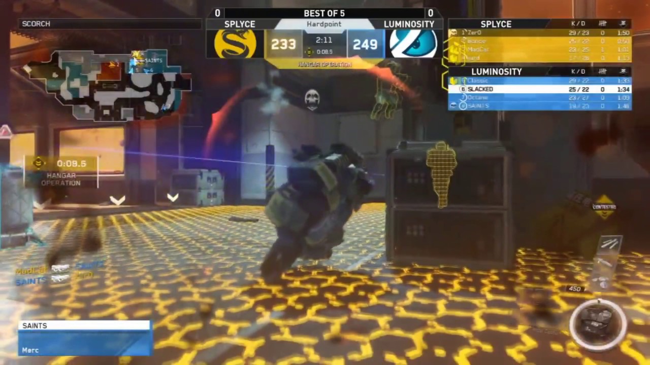 CRAZIEST HARDPOINT ENDING EVER!!! Splyce vs Luminosity Gaming CWL Anaheim Open Grand Final
