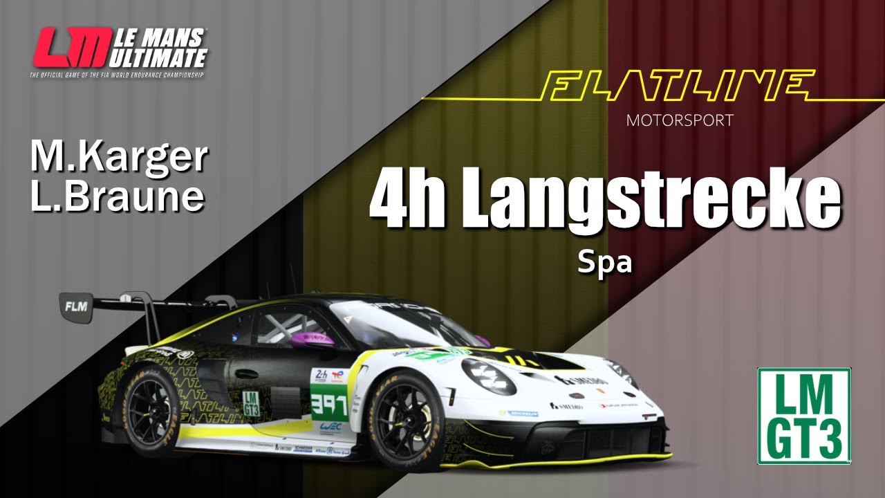 4h Spa | LMGT3 Porsche
