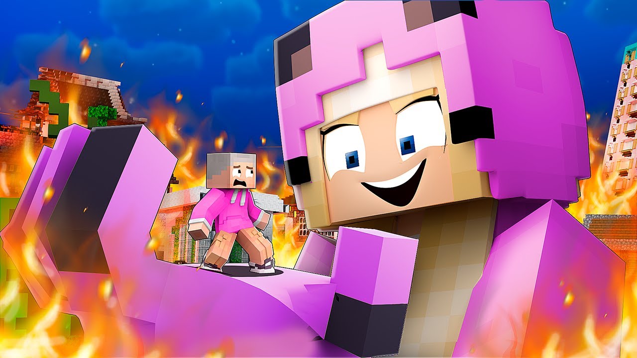 SIE ZERSTÖRT DIE FREUNDE STADT - Minecraft Freunde 2