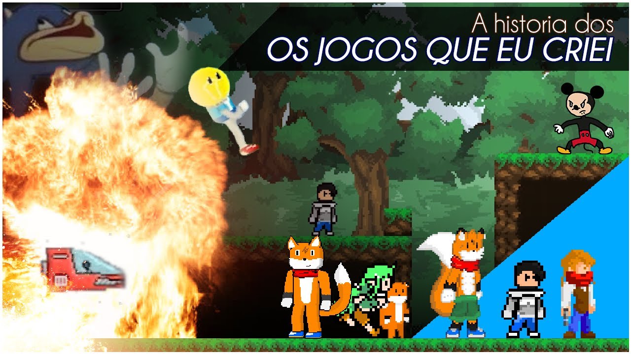 OS JOGOS QUE EU FIZ