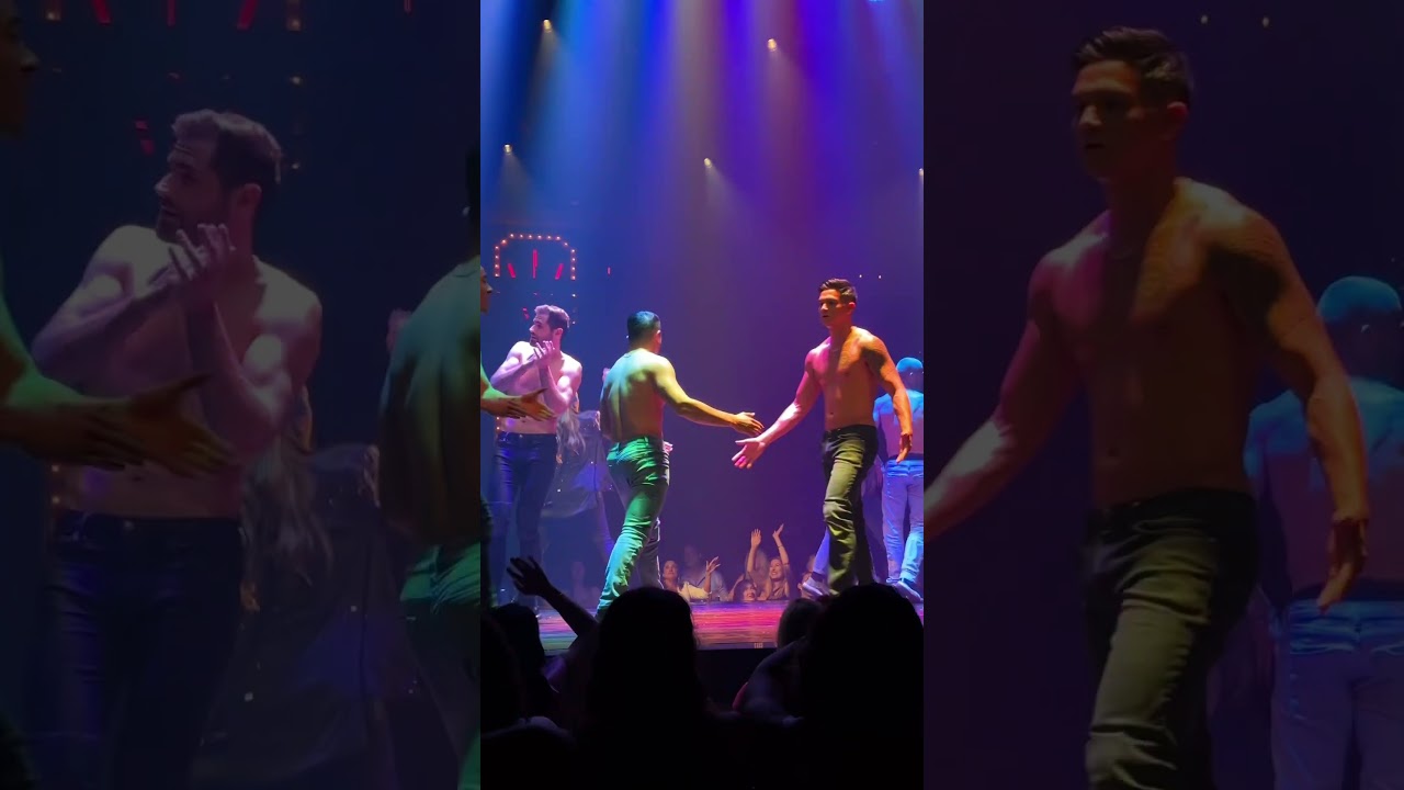 💥New Challenge: You count the high fives at the show 🖐️ #magicmikelive #dance #magicmike #lasvegas