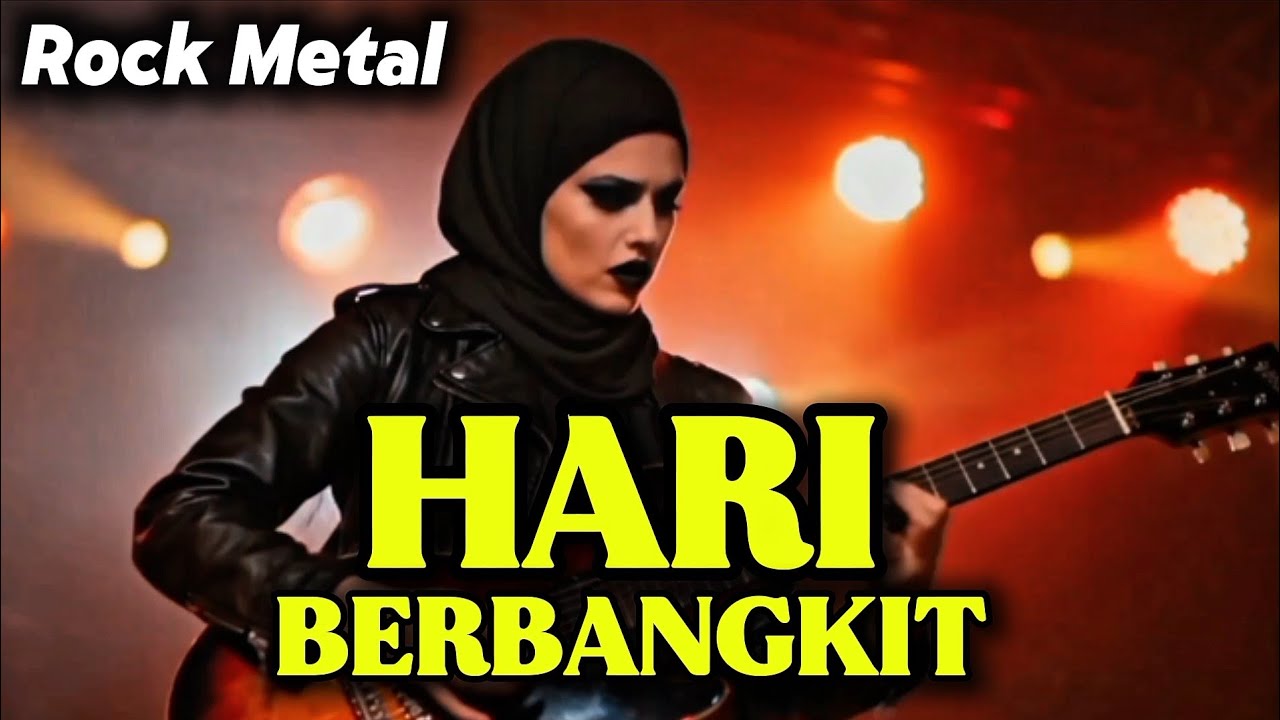 HARI BERBANGKIT | Rock Metal Version | Aransemen Gitaris Gadungan (AI)