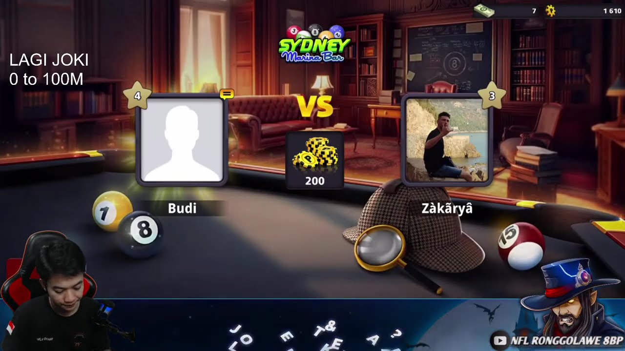 8 Ball Pool 0 COIN to 100M😎