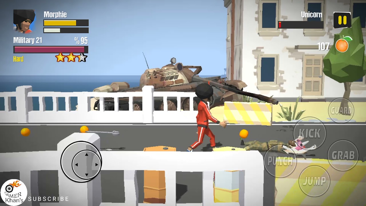 City Fighter Vs Street Gang Gameplay Campaign Mode Military  FHD1080p Android, iOS Part - 9