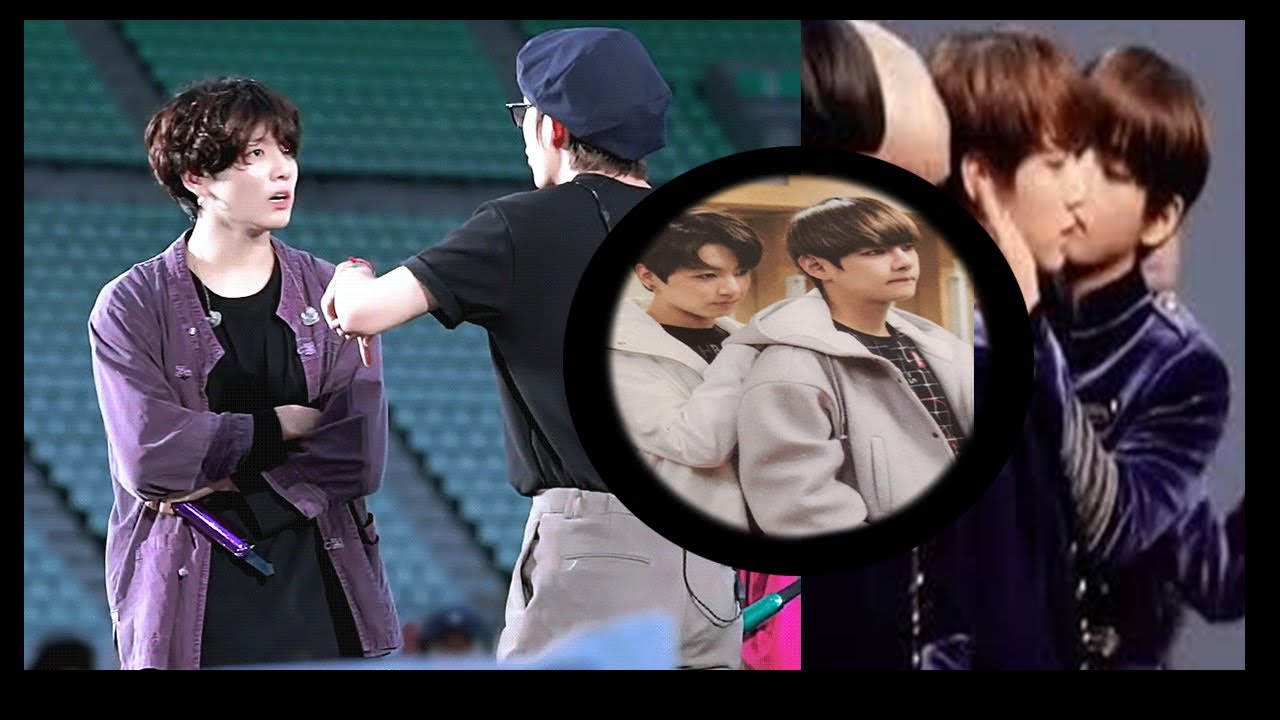 How Taehyung and Jungkook playfully fight or bicker (Taekook compilation analysis)