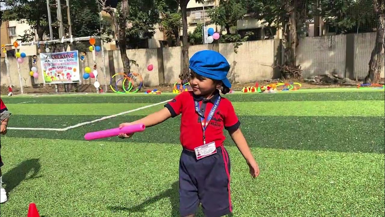 Creative Tots pre school present Annual Sports Day 2025-2026 At Zenith International school 