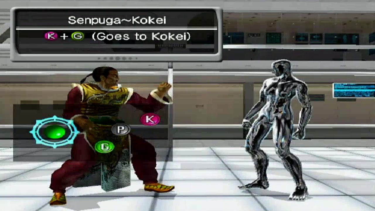 Virtua Fighter 4 Evolution - Lau Chan Movelist
