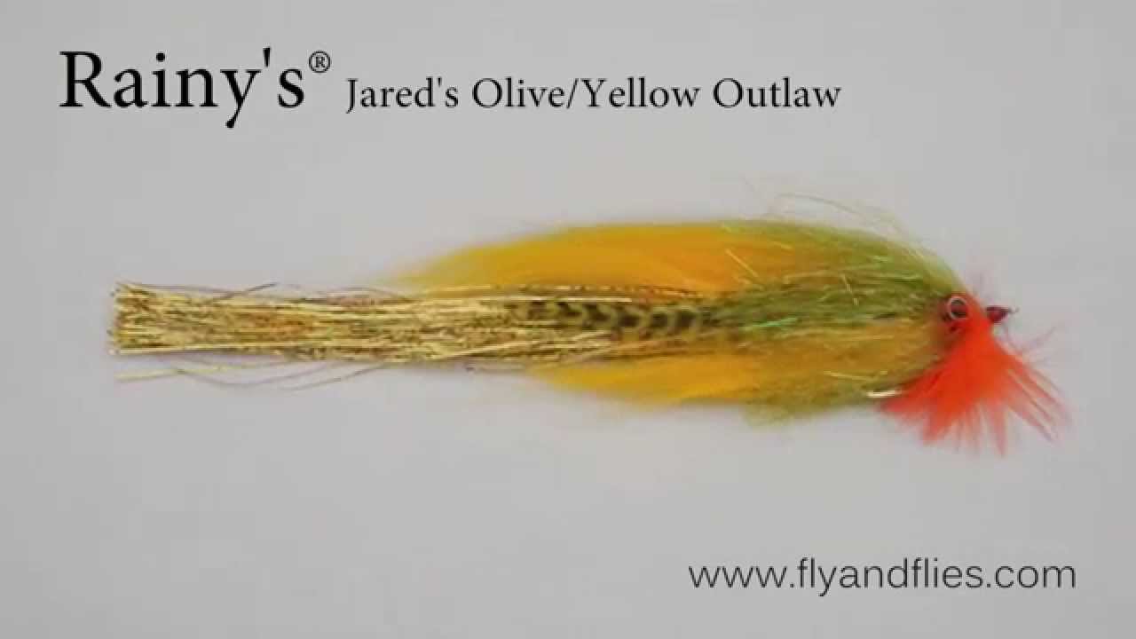 Rainy's&reg; Jared's OliveYellow Outlaw - www.flyandflies.com