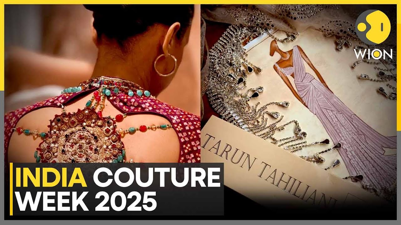 India Couture Week 2025: Indian Designer Tarun Tahiliani Unveils His Collection | WION