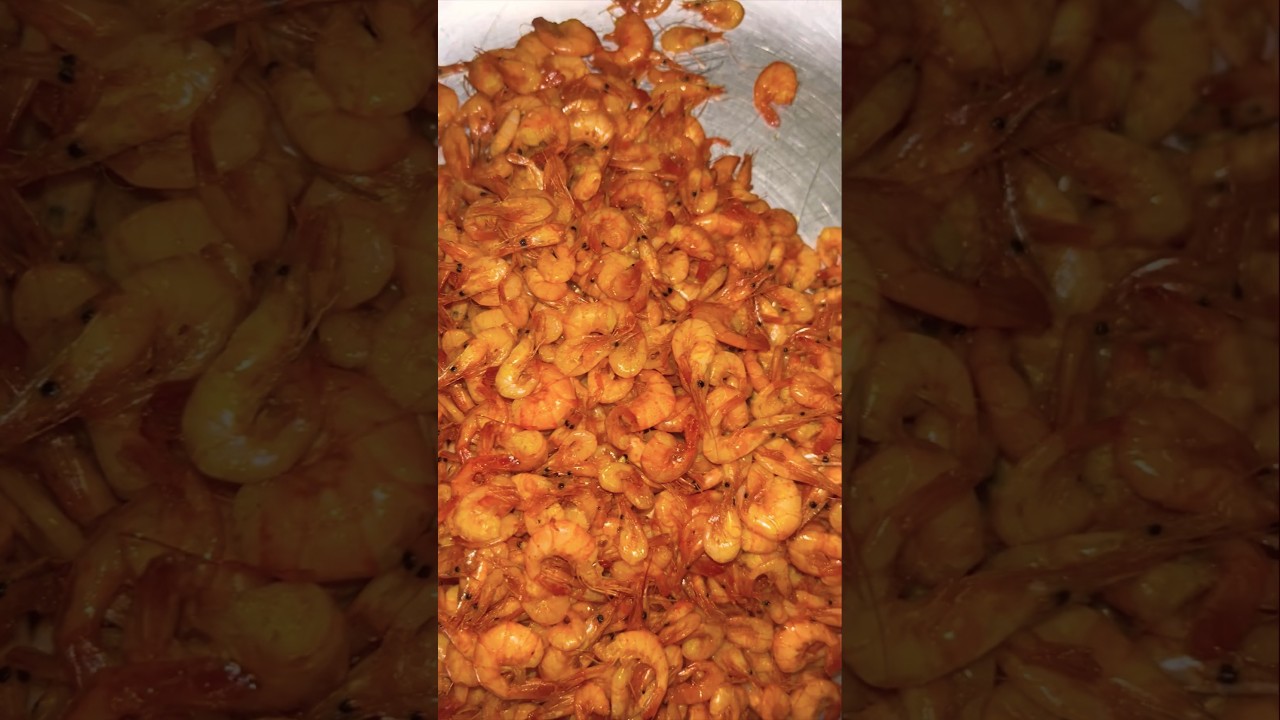 Small prawns fry recipe #trending #viral #shortsvideo #prawns #recipe #cookingvideo #fish #chingri