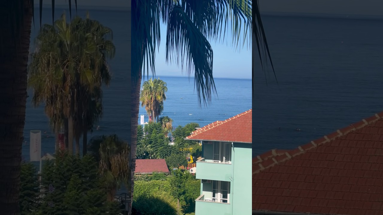 Mysea Incekum hotel, вид из номера #аланья #авсаллар #отелитурции #турция2023 #жизньвтурции