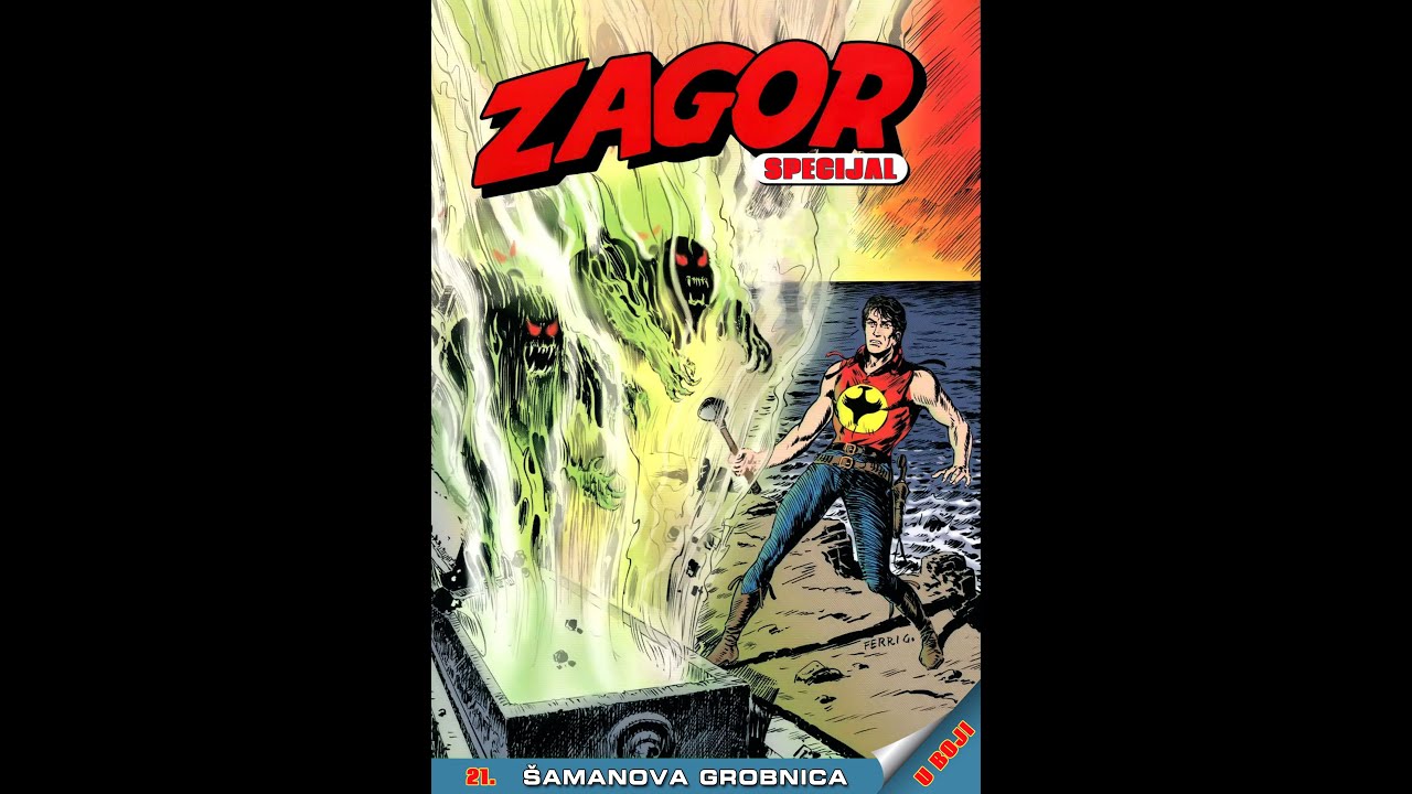 Zagor - Samanova Grobnica  1/3 (Strip u boji)