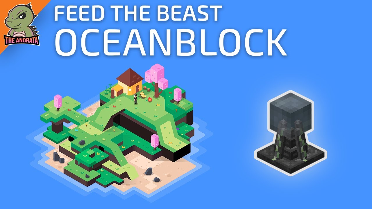 FTB OceanBlock EP42 | Automating Blood Magic Slates With Blood Magic!