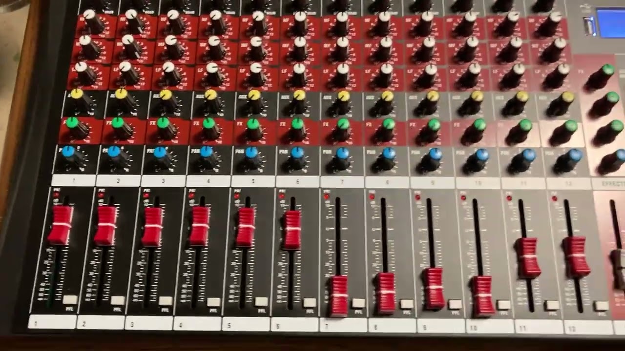 Inexpensive 12 channel mixing board for around $100 USD - Fulode CT 120S Mixer Review