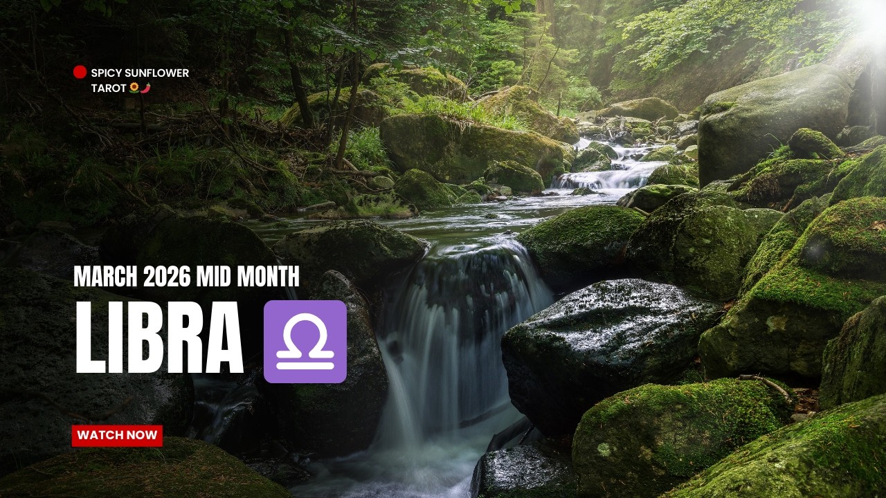 Libra ♎ | Aura Cleanse | Mid Month Energy Check In Reading 2026 | Spicy Sunflower Tarot