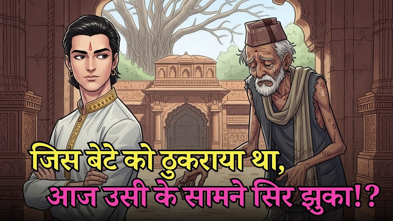 इज़्ज़त के डर से बेटे को ठुकराने वाला पिता, सालों बाद पछतावे में डूबा – दिल छू लेने वाली लोक कथा