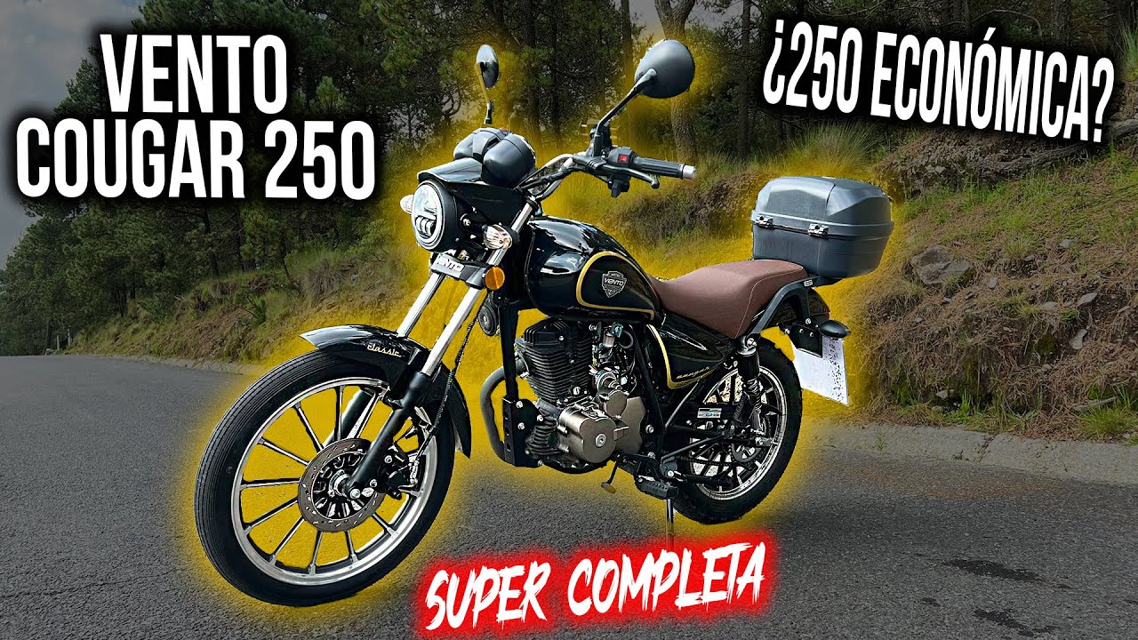 Económica pero poderosa 💪🏼Vento COUGAR 250 Prueba y Reseña 🔥