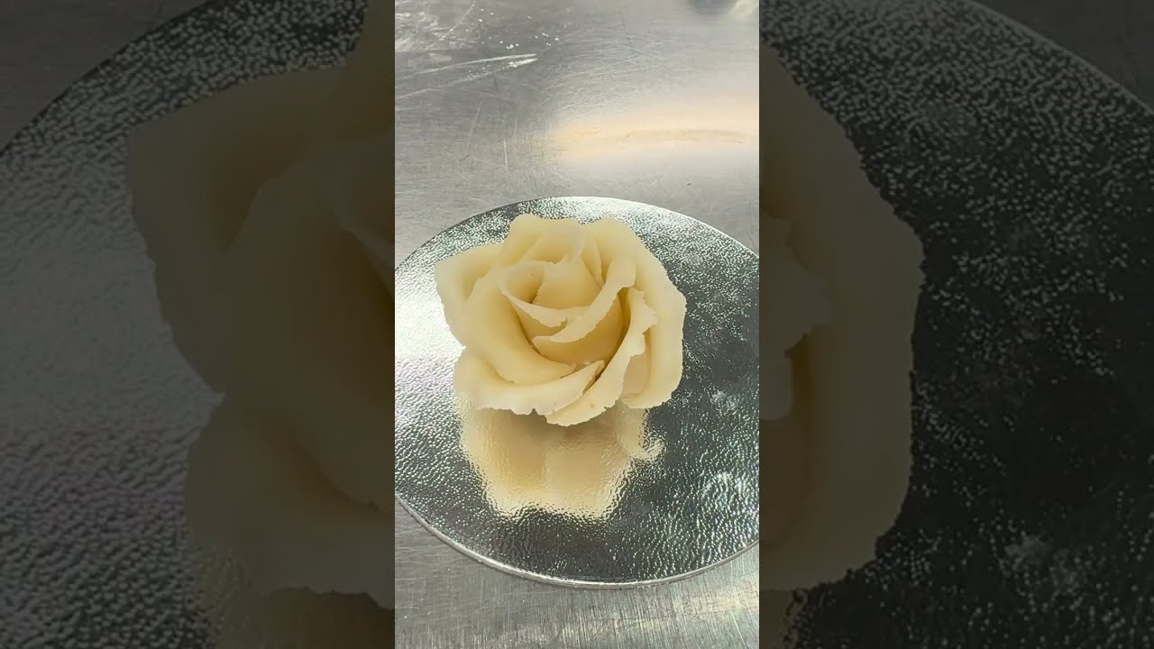 PART 1: How to Shape a Marzipan Rose | Chef Julie Walsh | Le Cordon Bleu