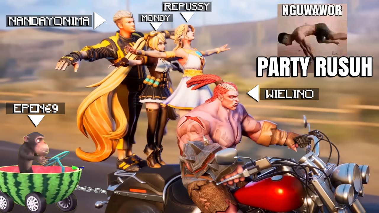 Mabarr Kocak Maen Amburadul luxu Ayonima Acumalaka 🤓😐😂 - Mobile Legends Indonesia