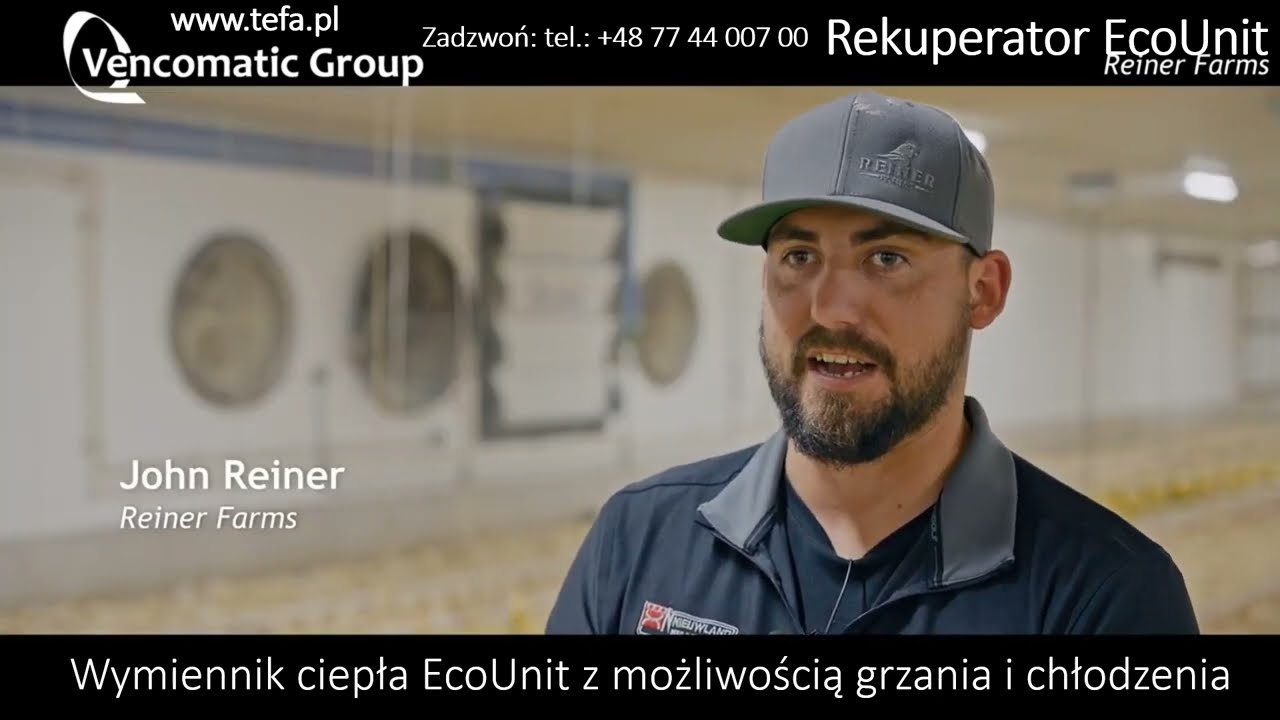 Rekuperator (Wymiennik ciepła) EcoUnit
