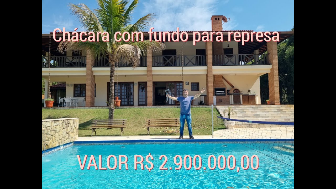 Chácara a venda na região Atibaia, chácara completa, acesso para represa, casa com 6 dormitórios