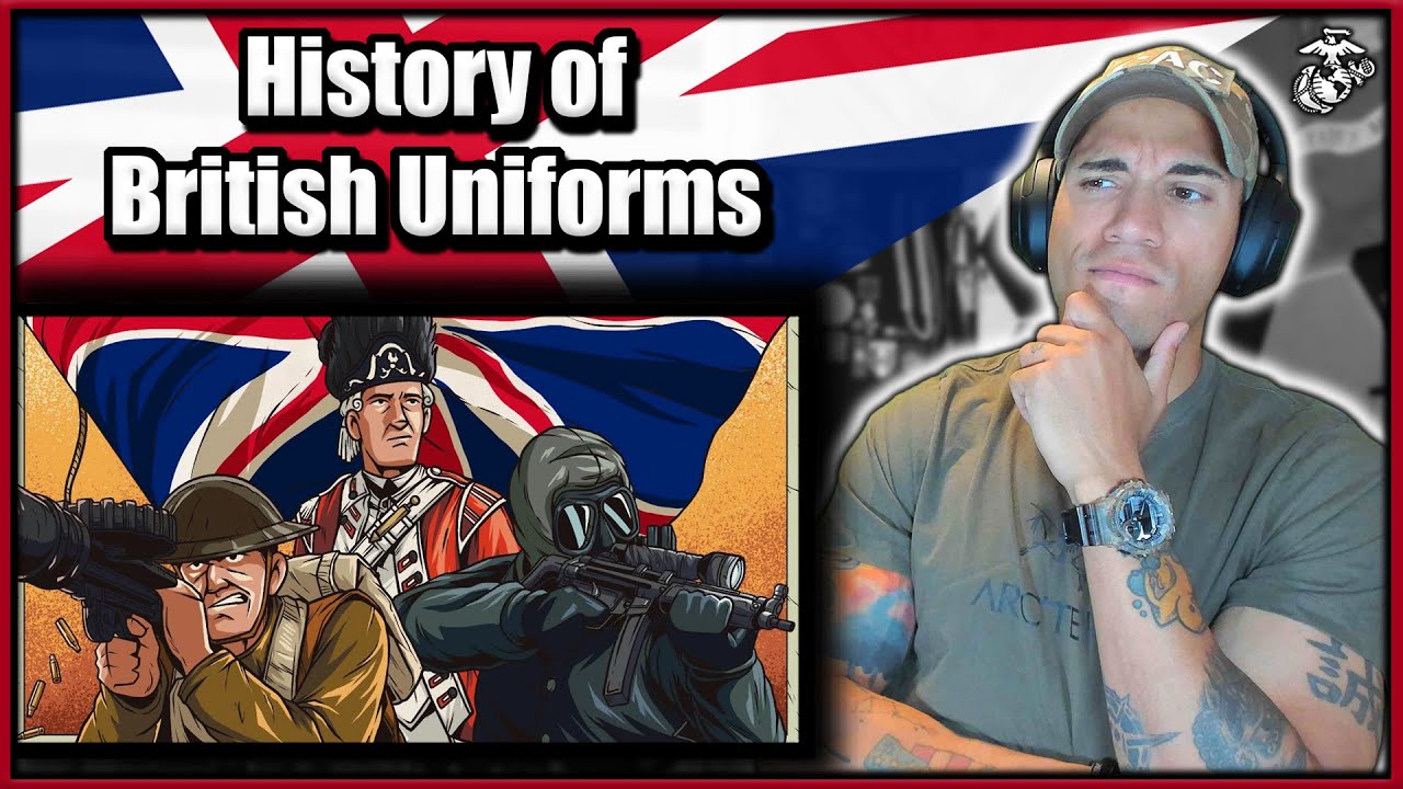 Marine reacts to the Evolution of British Uniforms