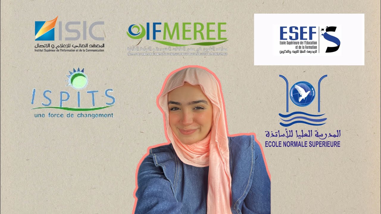 المدارس لي يقدرو يدخلوا ليهم گاع الشعب 😎، شنو خاصك تعرف على:ISIC /ESEF /ENS/ISPITS/IFMEREE