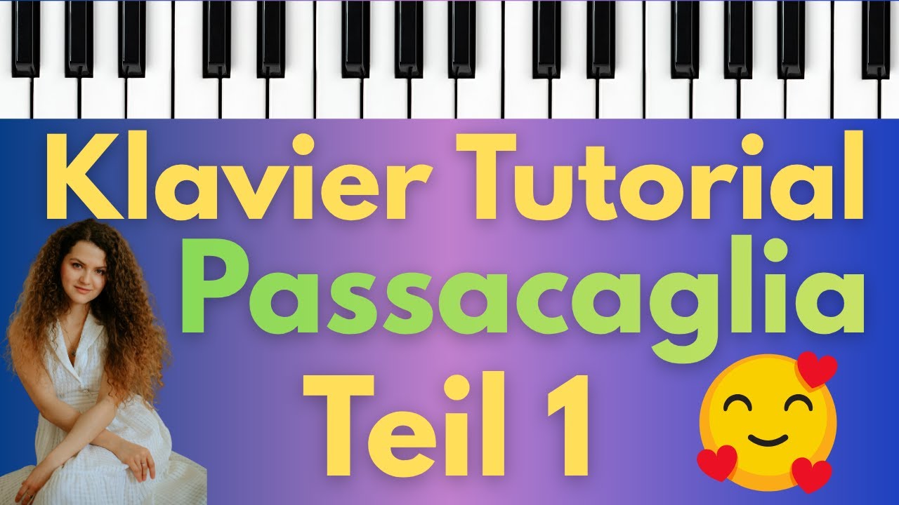 🎹 Passacaglia Händel/Halvorsen ❤️ Linke Hand Tutorial #pianotutorial #passacaglia #piano